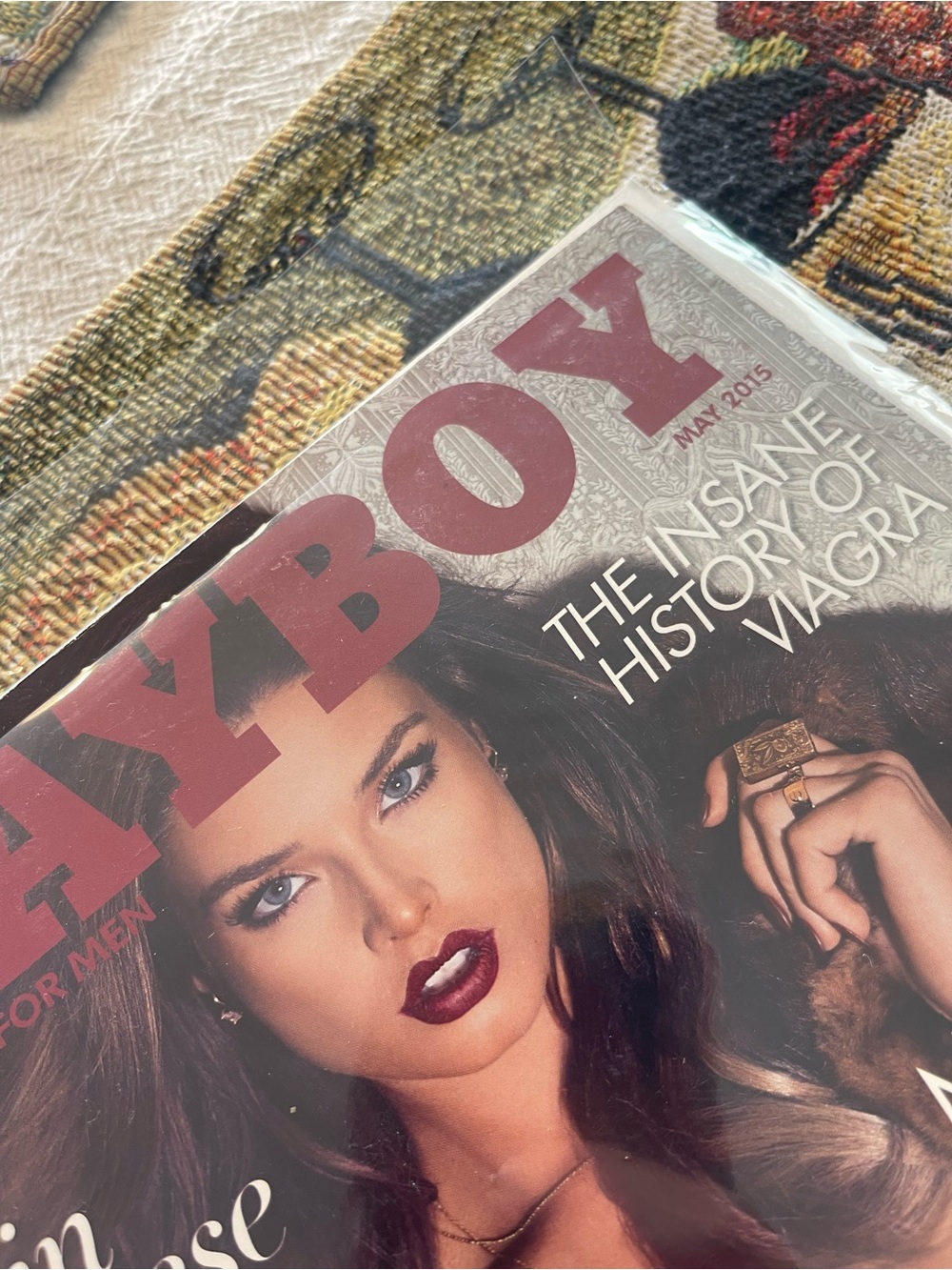 Playboy Magazine May 2015 Brittany Brousseau Centerfold Intact Solid Condition